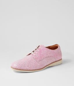 DERBY PRINT X ORCHID WHITE SNAKE LEATHER