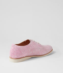 DERBY PRINT X ORCHID WHITE SNAKE LEATHER