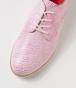 DERBY PRINT X ORCHID WHITE SNAKE LEATHER