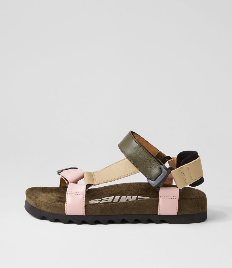 Sandal Tooth Wedge Blush Camo Leather Sandals Sandal Tooth Wedge Blush Camo Leather Sandals
