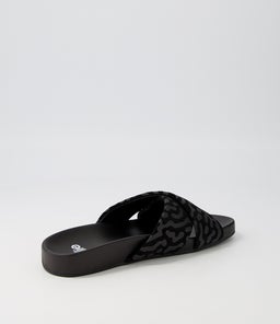 TIDE CROSS SLIDE RL BLACK TERRAIN SUEDE
