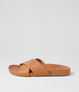 TIDE CROSS SLIDE RL SOFT TAN LEATHER