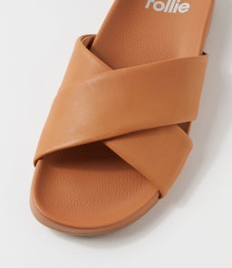 TIDE CROSS SLIDE RL SOFT TAN LEATHER