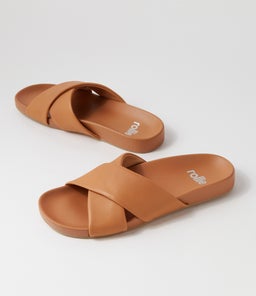 TIDE CROSS SLIDE RL SOFT TAN LEATHER