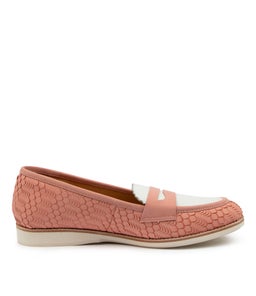 PENNY LOAFER RL PINK GEO LEATHER