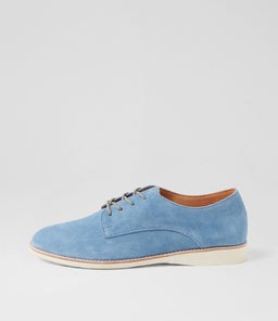 DERBY SUPERSOFT RL DENIM BLUE SUEDE