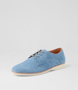 DERBY SUPERSOFT RL DENIM BLUE SUEDE