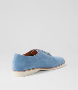 DERBY SUPERSOFT RL DENIM BLUE SUEDE