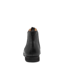CHELSEA BOOT RL BLACK TUMBLE LEATHER