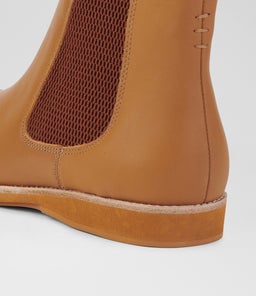 CHELSEA BOOT RL ALL SOFT TAN LEATHER