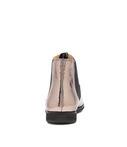 CHELSEA X RL PEWTER BLACK PATENT LEATHER