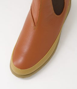 FIELDS CHELSEA X RL COGNAC LATTE LEATHER