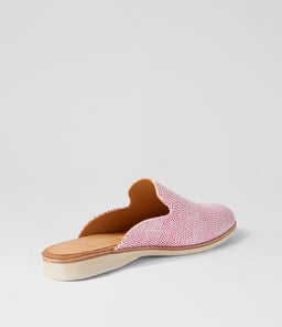 DERBY MULE X RL ORCHID WHITE SNAKE LEATHER