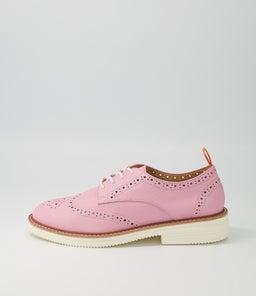 DERBY BROGUE RISE RL PINK POP LEATHER