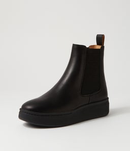 CHELSEA CITY RL ALL BLACK TUMBLE LEATHER
