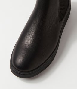 CHELSEA CITY RL ALL BLACK TUMBLE LEATHER
