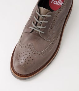 BROGUE RISE RL VINTAGE STEEL LEATHER