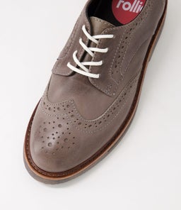 BROGUE RISE RL VINTAGE STEEL LEATHER