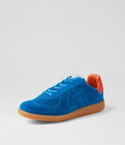 PACE RL COBALT ORANGE LEATHER SUEDE