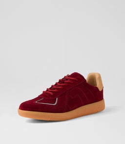 PACE RL MERLOT VEG TAN SUEDE LEATHER