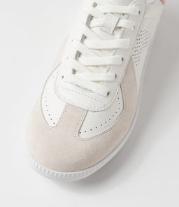 PACE RL WHITE SNOW PINK LEATHER SUEDE