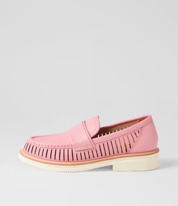 LOAFER RISE VENT RL PINK POP LEATHER