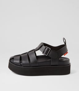 ACE FISHERMAN RL ALL BLACK LEATHER