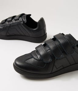 PACE VELCRO STRAP RL ALL BLACK LEATHER