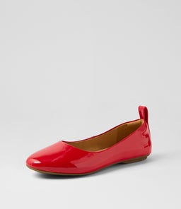 BALLET RL RED PATENT LEATHER