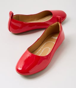 BALLET RL RED PATENT LEATHER