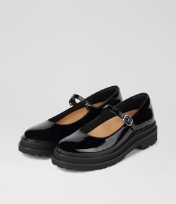 MARY JANE STEP RL BLACK PATENT LEATHER