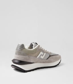 KENTU M RL CONCRETE MIX LEATHER SUEDE