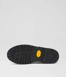 LOAFER T BAR STEP RL BLACK SUEDE
