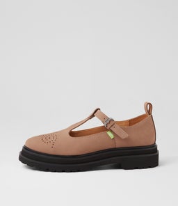 LOAFER T BAR STEP RL TAUPE SUEDE
