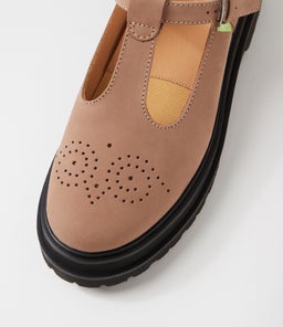 LOAFER T BAR STEP RL TAUPE SUEDE