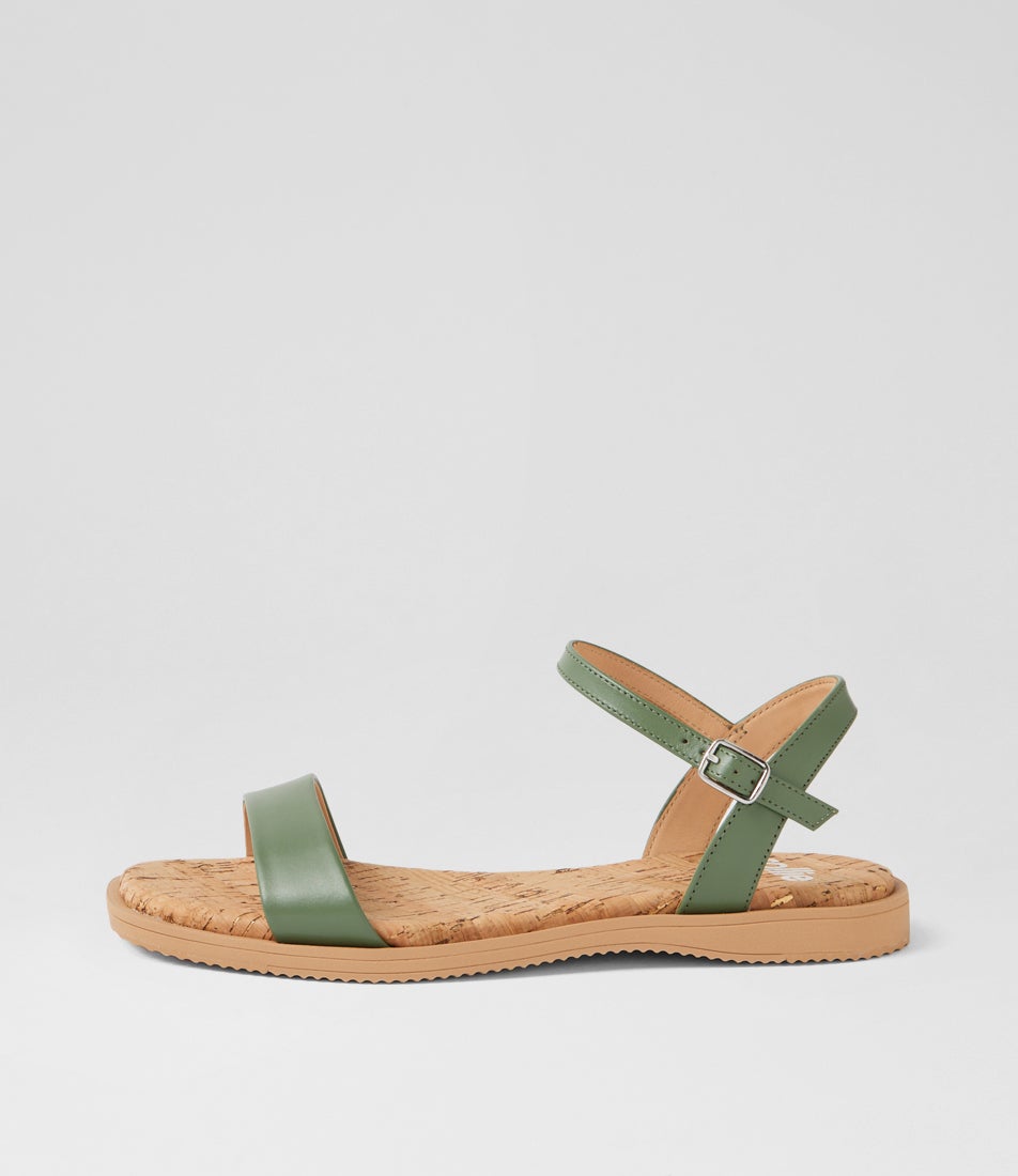 Sandal Cork Fern Leather Sandals Sandal Cork Fern Leather Sandals