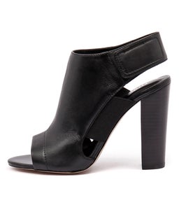 EVELYN RM BLACK LEATHER