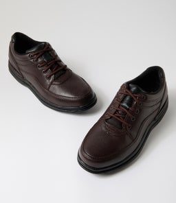 WORLD TOUR CLASSIC MENS BROWN TUMBLE LEATHER