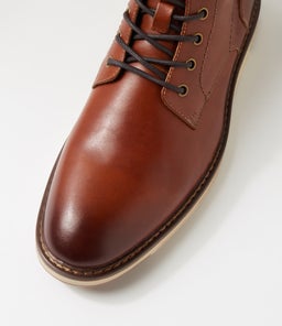 GRAY RO COGNAC PULL UP LEATHER