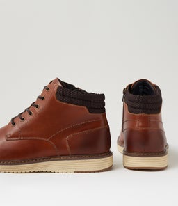 GRAY RO COGNAC PULL UP LEATHER