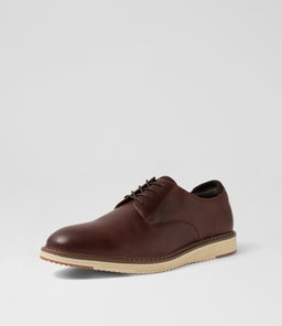 GRAYSTON RO BROWN PULL UP LEATHER