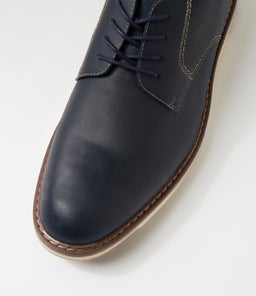 GRAYSTON RO NAVY PULL UP LEATHER