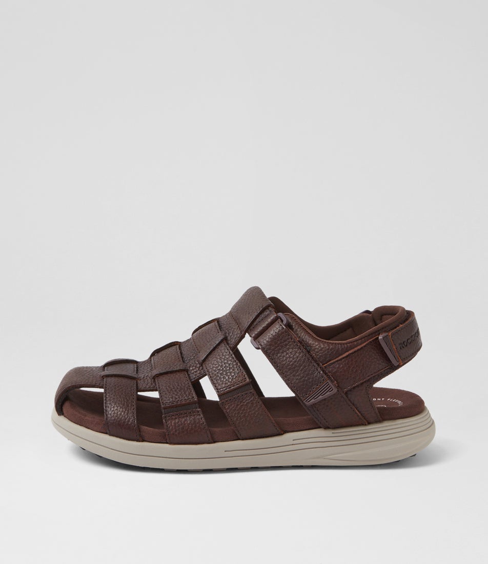Hampshire Brown Leather Sandals