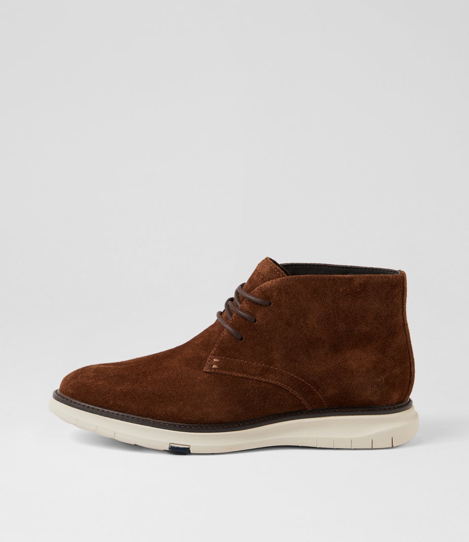 Dolittle Tan Suede Lace Up Boots
