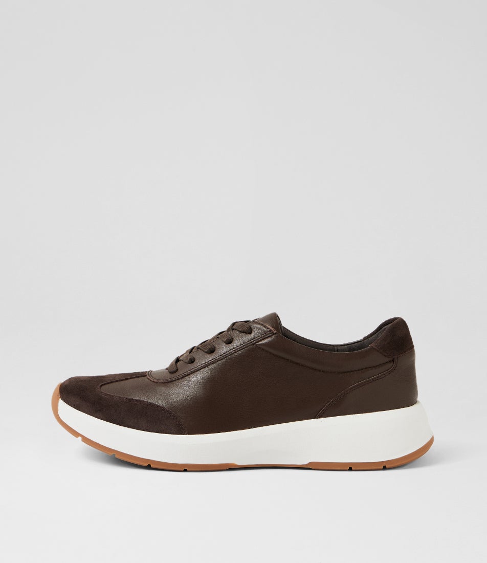 Tru Balance Choc Suede Leather Sneakers Tru Balance Choc Suede Leather Sneakers