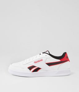 COURT ADVANCE M RZ WHITE BLACK RED SMOOTH