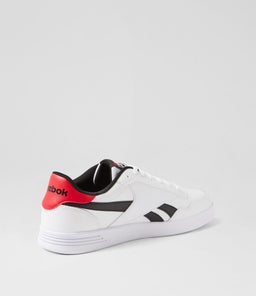 COURT ADVANCE M RZ WHITE BLACK RED SMOOTH