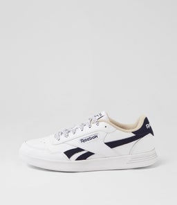 COURT ADVANCE M RZ WHITE WHITE NAVY SMOOTH