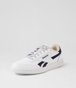 COURT ADVANCE M RZ WHITE WHITE NAVY SMOOTH