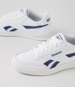 COURT ADVANCE M RZ WHITE COBALT SMOOTH